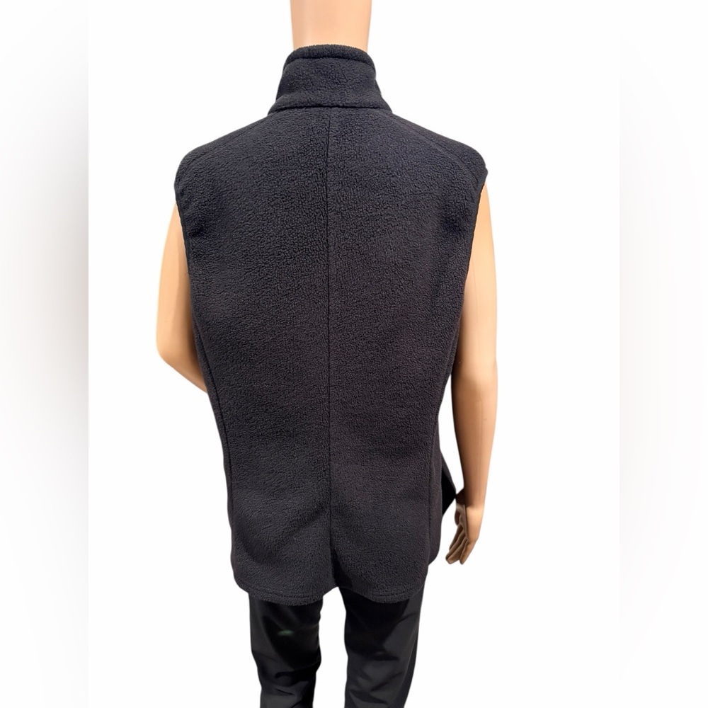 Patagonia Synchilla Vest Womens Black Fleece Full Zip outdoor classic Size XL - Picture 4 of 13